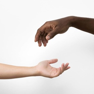 Multiracial hands coming together. Resolution and high quality beautiful photo