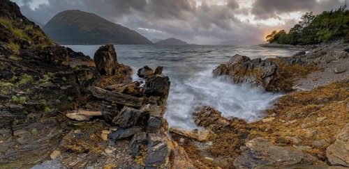 Evening atmosphere at Loch Linnhe