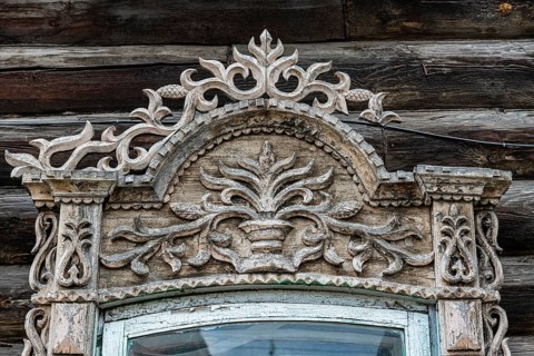 Beautiful wooden windows