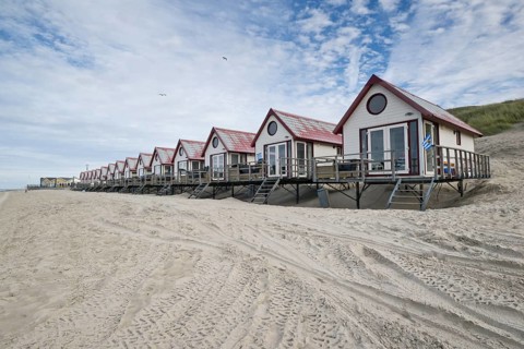 Beach huts