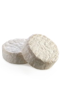 Camembert cheese isolated on white background