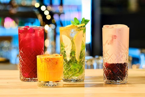Classic cold cocktails