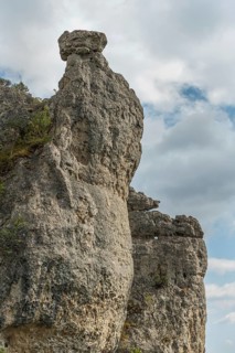 Remarkable rock in the city of stones