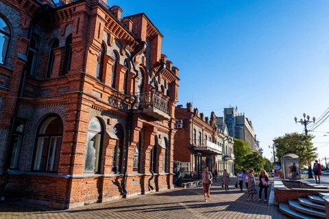 Historic houses on Muravyeva street