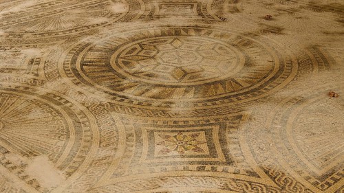 Roman floor mosaic