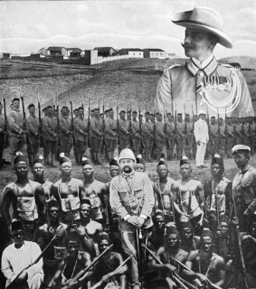 Captain Dominik pacifying the colony of Cameroon