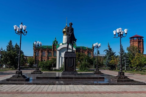Town square of Buzuluk
