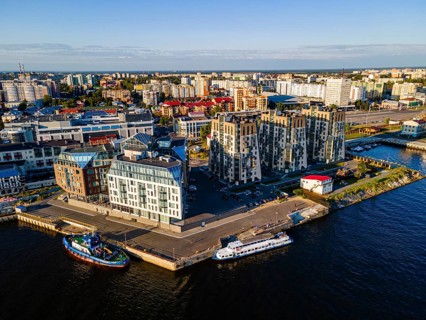Aerial of Arkhangelsk
