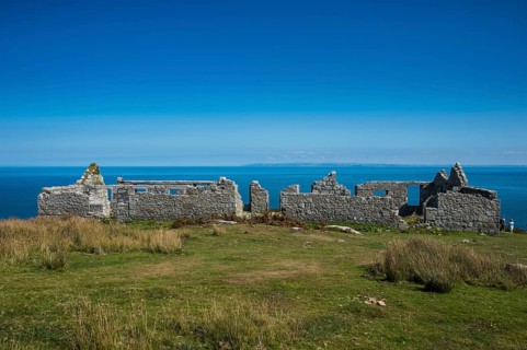 Abandonend farm house ruins