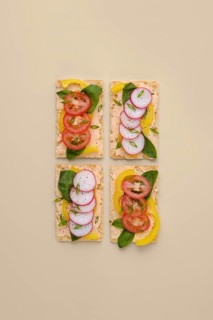 Sandwich with cream cheese