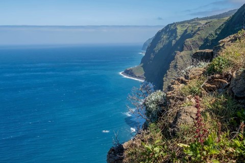 Ponta do Pargo coast