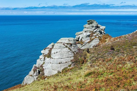 Coastline of the Island of Lundy