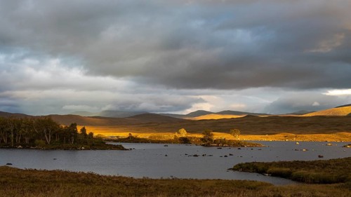 Sunset at Loch Ba