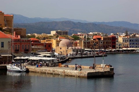 Harbour town of Chania