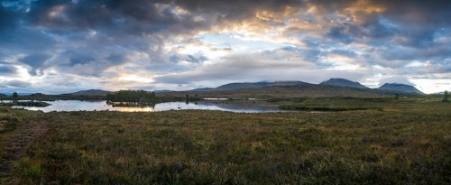 Sunrise at Loch Ba