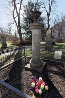 Historic tomb of the garden architect Maximilian Friedrich Weyhe
