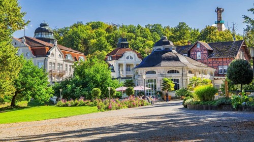 Wandelhalle am spa hotel im Kurgarten