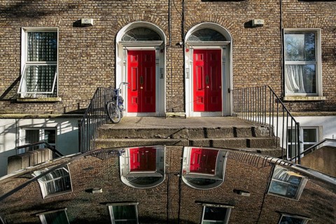 Typical terraced houses