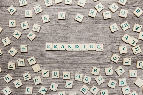 Letters forming word branding 1