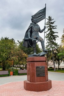 Hero statue