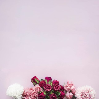 Composition various flowers