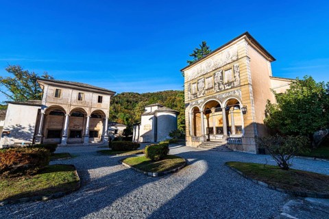 Unesco world heritage site Sacro Monte de Varallo