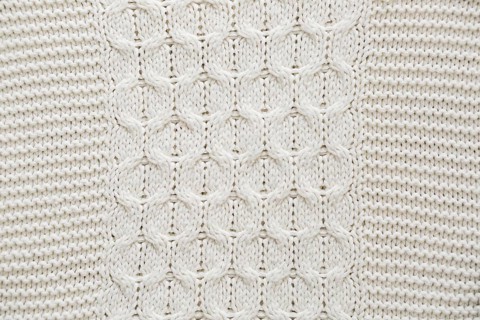 Detail knitted sweatshirt