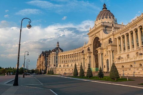 Dvorets Zemledel'tsev building