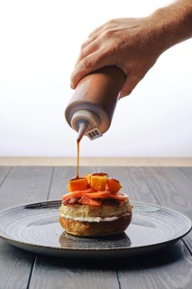 Making burger with beef