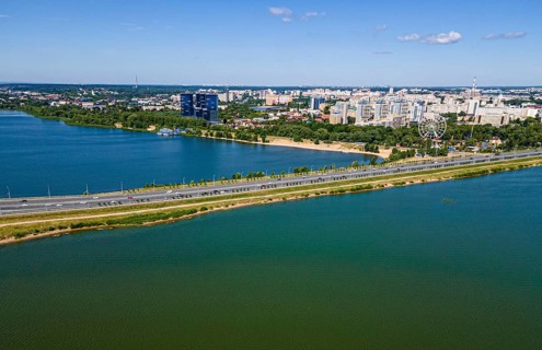 Aerial of Kazan