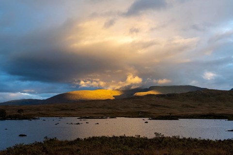 Sunset at Loch Ba
