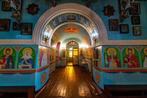 Interior of the Holy Savior Parish