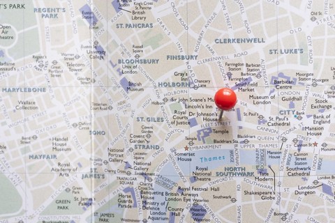 West end london map with pin. Resolution and high quality beautiful photo