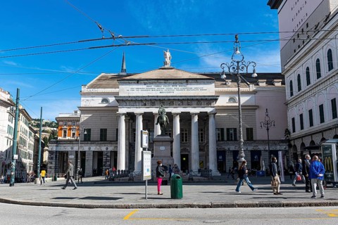 Theatre on Piazza De Ferrari
