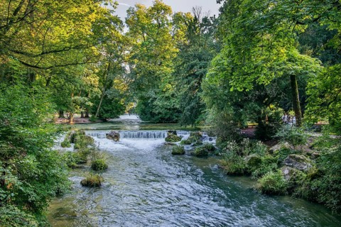 Eisbach in the English Garden