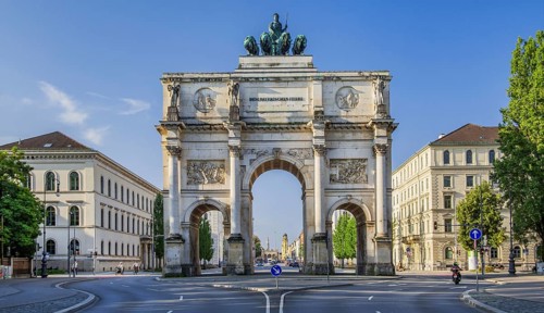 Siegestor on Ludwigstrasse