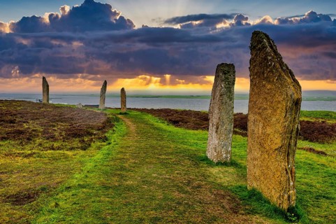 Unesco world heritage sight the stone circle
