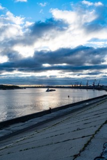 Promenade on the Ob