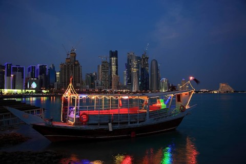 Skyline of Doha