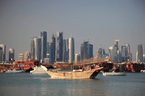 Skyline of Doha