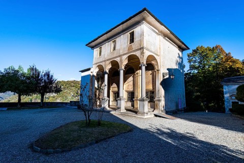 Unesco world heritage site Sacro Monte de Varallo