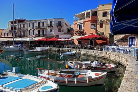 Harbour town of Rethymno