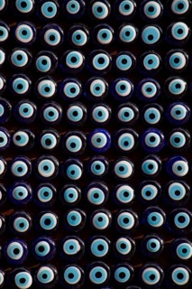 Set of evil eye bead as Amulet souvenir from Turkey