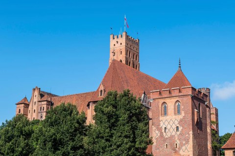 Unesco world heritage sight Malbork castle