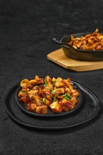 Fried champignon