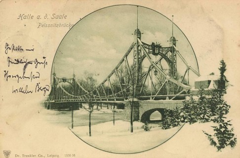 Peissnitzbruecke in Halle an der Saale