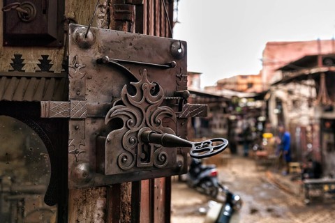 Key is in the lock