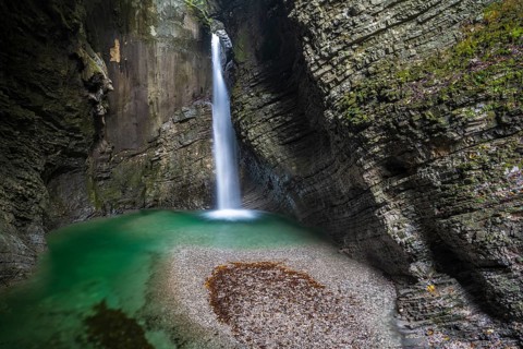 Waterfall Slap Kozjak
