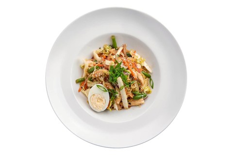 Wok with chicken