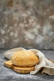 Fresh homemade yeast-free bread